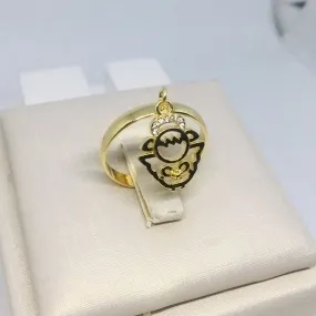 ANEL MENINA PENDURADO ZIRCÔNIA