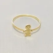 ANEL MENINO CLÁSSICO DOURADO