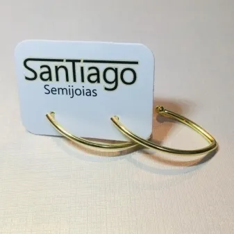 BRINCO ARGOLA ESTILO GANCHO MÉDIO FBNA