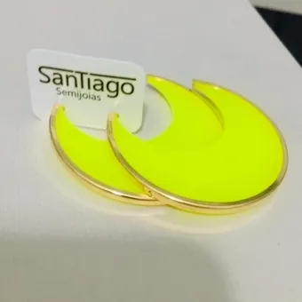BRINCO ARGOLA VERDE-LIMÃO GRANDE LZA