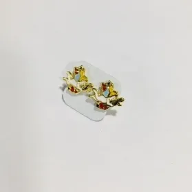BRINCO CÚPIDO COM ARCO E FLECHA DOURADO