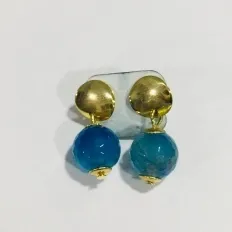 BRINCO PEDRA AZUL PENDUREZA 