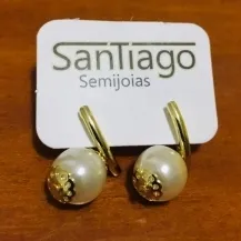 BRINCO PÉROLA COM HASTE 