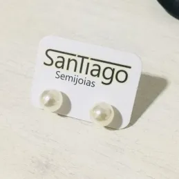 BRINCO PÉROLA PEQ/MED DOURADO