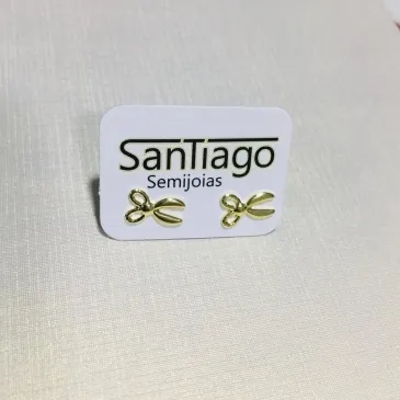 BRINCO TESOURA MÉDIO DOURADO