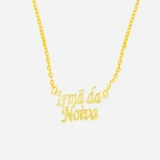 COLAR IRMÃ DA NOIVA DOURADO