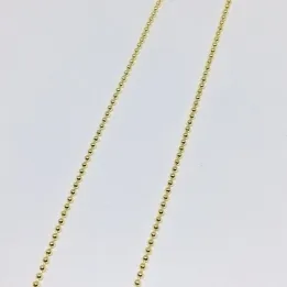 CORRENTE BOLINHAS DUPLAS PEQUENAS FINAS CVL 45 CM