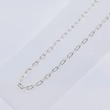 CORRENTE CARTIER BANHO DE PRATA 50 CM