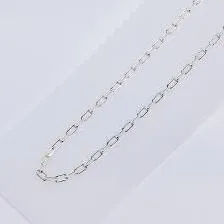 CORRENTE CARTIER BANHO DE PRATA 60 CM