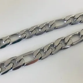 CORRENTE MASCULINA 6MM FÍGARO 3X1 INOX SPE