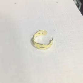 PIERCING FAKE 4 VAZADOS DOURADO