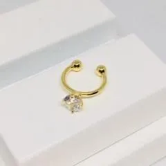 PIERCING FAKE PEDRINHA DE ZIRCÔNIA FBNA