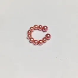 PIERCING FAKE PÉROLA ROSA