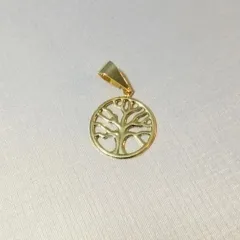 PINGENTE ARVORE DA VIDA PEQUENO DOURADO