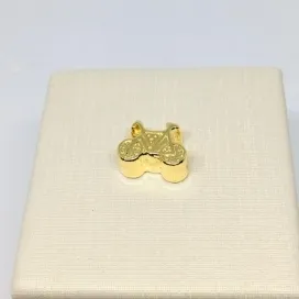 PINGENTE BERLOQUE BICICLETA DOURADO