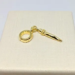 PINGENTE BERLOQUE PIMENTA DOURADO