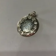 PINGENTE ESPIRITO SANTO REPOUSA BANHO DE PRATA