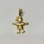 PINGENTE FILHO BRACO ABERTO  DOURADO