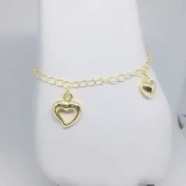 PULSEIRA FEMININA CORAÇÃO VAZADO ABS FTQ