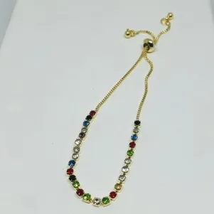 PULSEIRA GRAVATINHA COLORIDA MENOR ADNY