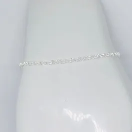 PULSEIRA INFANTIL ELO PORTUGUÊS DCAR BANHO DE PRATA