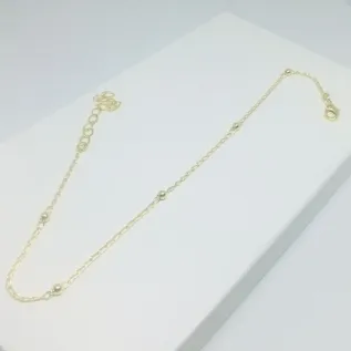 TORNOZELEIRA BOLINHAS INTERCALADAS 24 CM ADNY