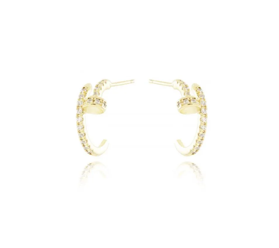 BRINCO ARGOLA DUPLA TRABALHADA MICROZIRCÔNIA PEQUENA LZA