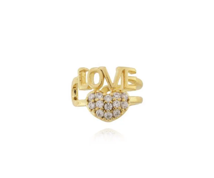 PIERCING FAKE LOVE CORAÇÃO MICROZIRCÔNIA LZA