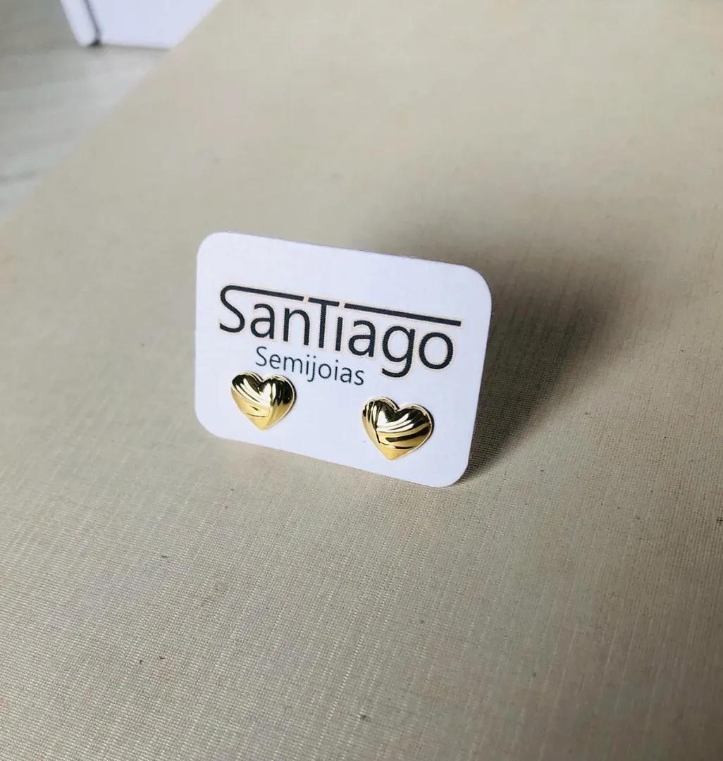 BRINCO CORAÇÃO LISO PEQUENO ADNY