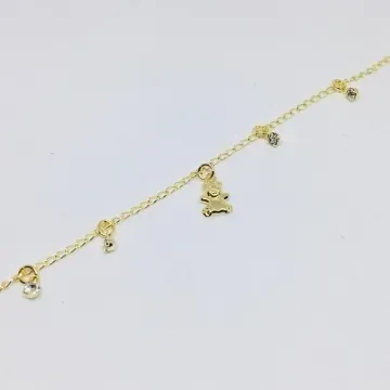 PULSEIRA INFANTIL URSINHO 4 STRASS ADNY