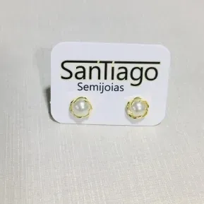 BRINCO MEIA PÉROLA PEQUENA