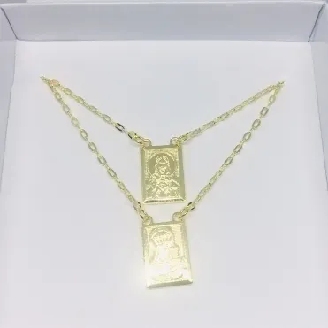 ESCAPULÁRIO NOSSA SENHORA MENINO JESUS 60 CM CIA