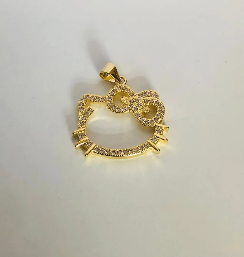 PINGENTE HELLO KITTY MICROZIRCÔNIA PH